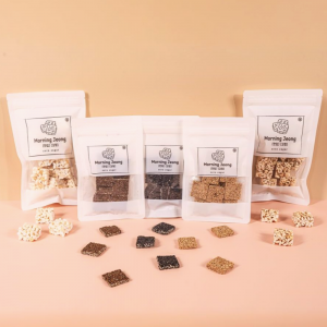 강릉부일한과 모닝정 한입강정 혼합 10봉지 1세트 무설탕 간식