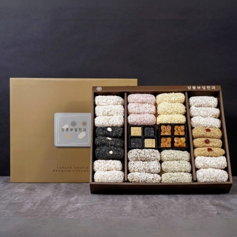 강릉부일한과,강릉부일한과 수제한과 강정 영랑선물세트