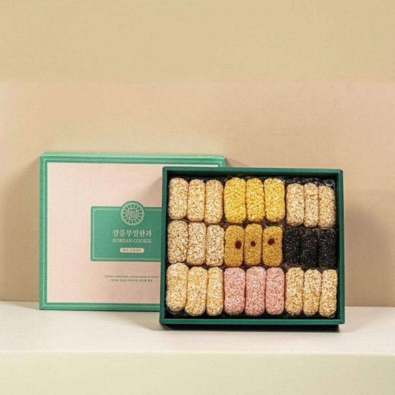 강릉부일한과,강릉부일한과 수제한과 강정 아람선물세트